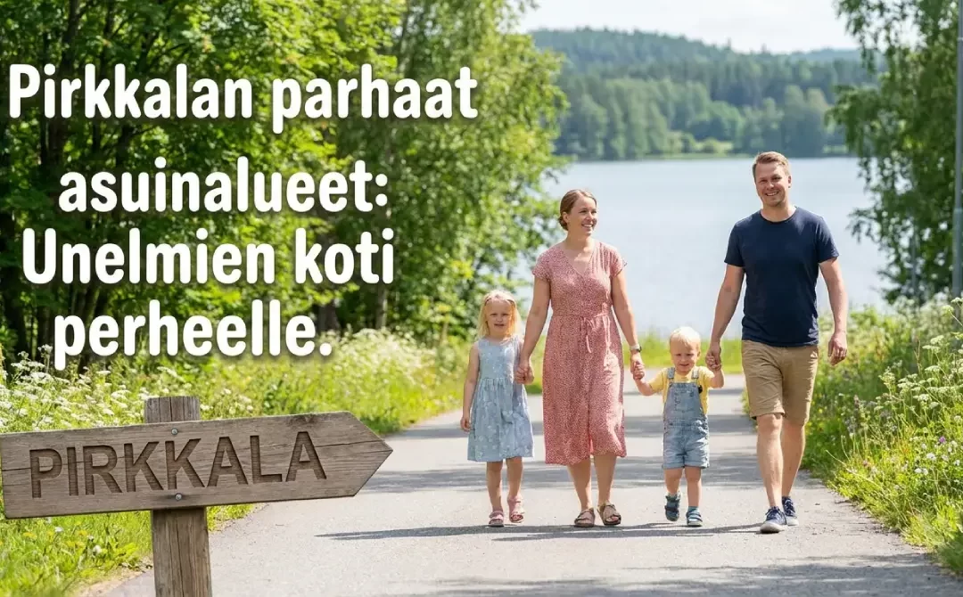 Pirkkala-unelmien koti perheelle